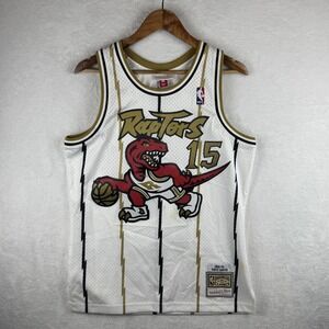 Toronto Raptors‎ Jersey Mens Large NBA Basketball Vince Carter Mitchell & Ness